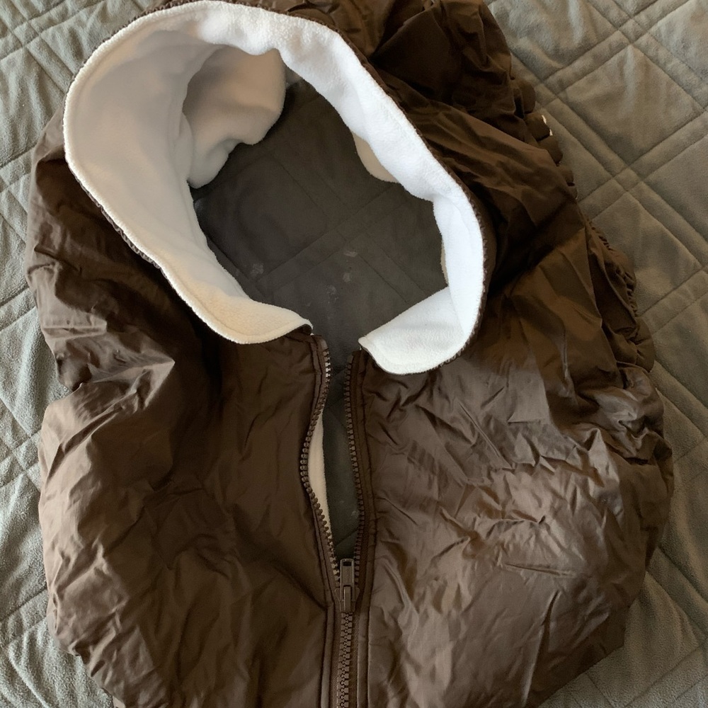 Infant car seat carrier cover